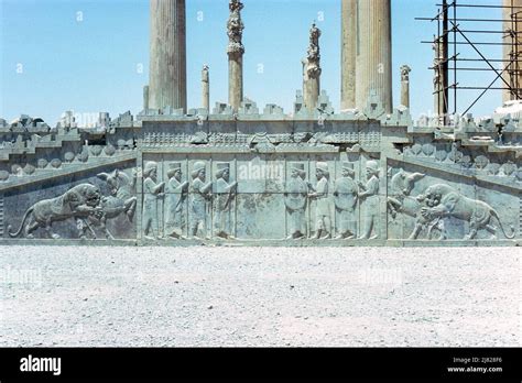 capital of ancient persia|Persepolis: The Audience Hall of Darius and Xerxes.